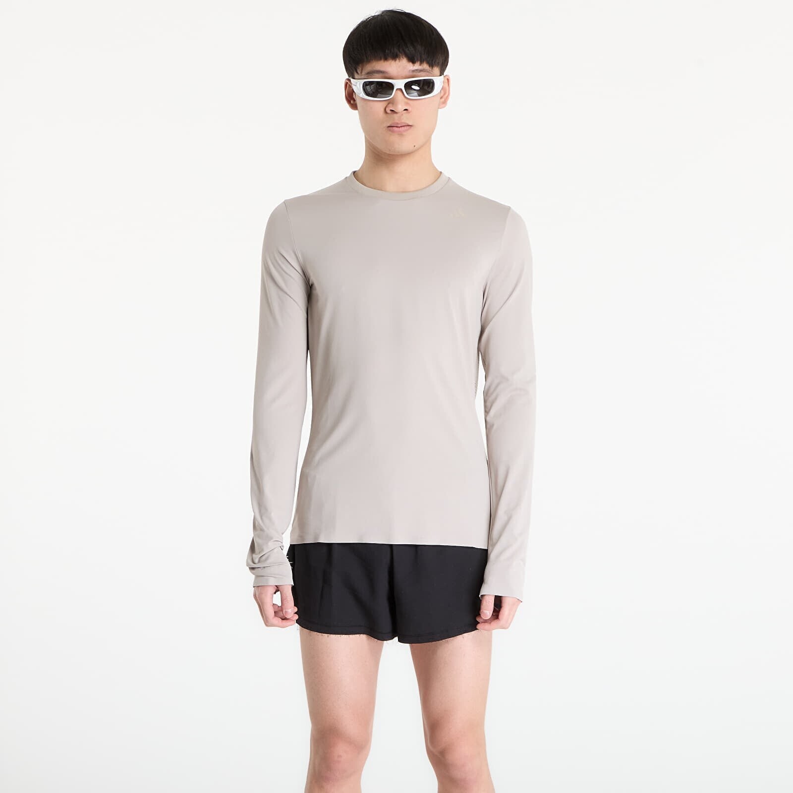 Tričko adidas Es Uniform Ls Light Brown S