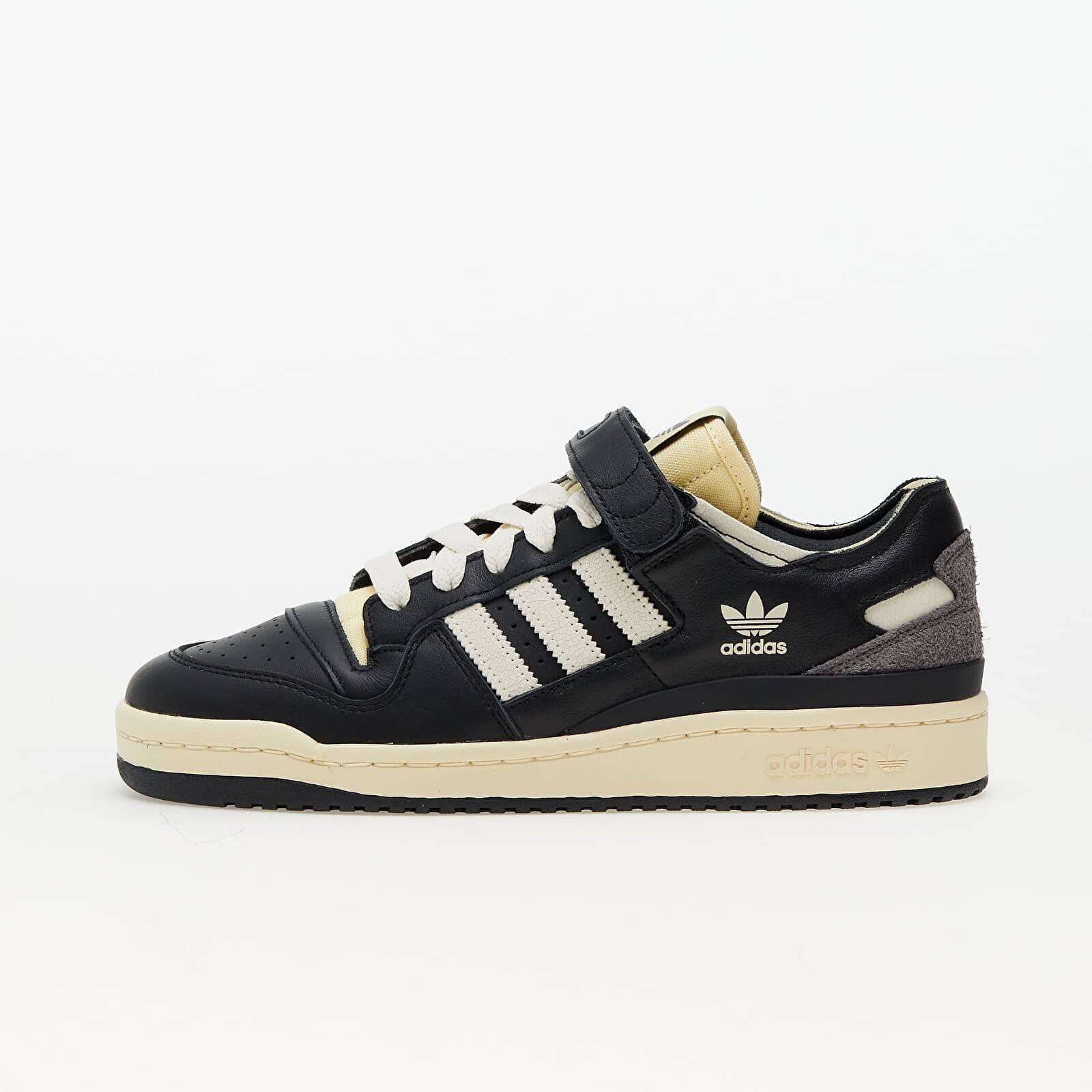 Tenisky adidas Forum 84 Low Core Black/ Crew White/ Easy Yellow EUR 40