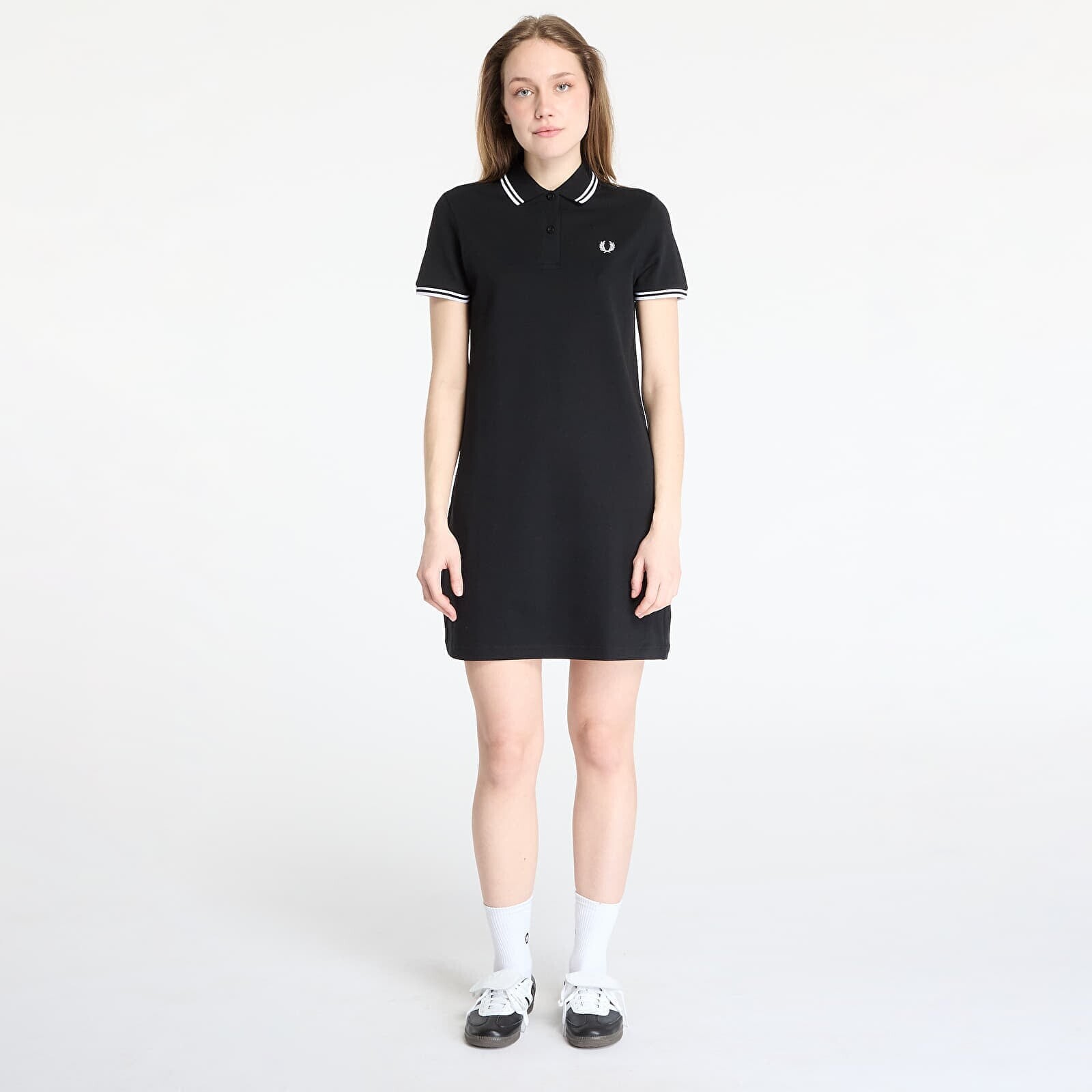Oblečenie FRED PERRY The Twin Tipped Dress Black 40