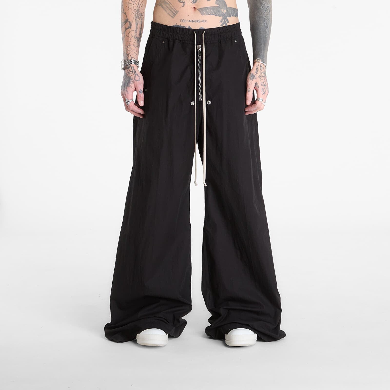 Kalhoty Rick Owens DRKSHDW Geth Belas Pants Black L