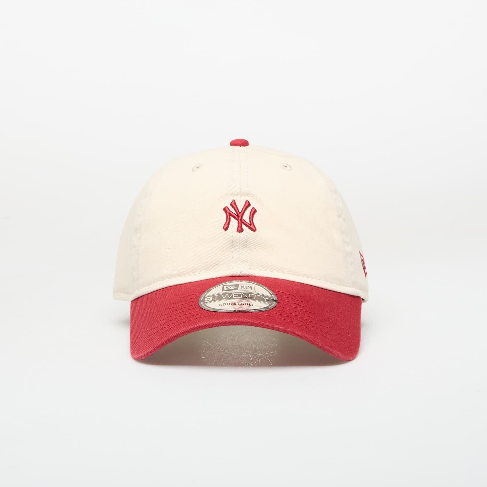 Šiltovka New Era 9TWENTY New York Yankees MLB Mini Logo Light Cream/ Pinot Red Universal