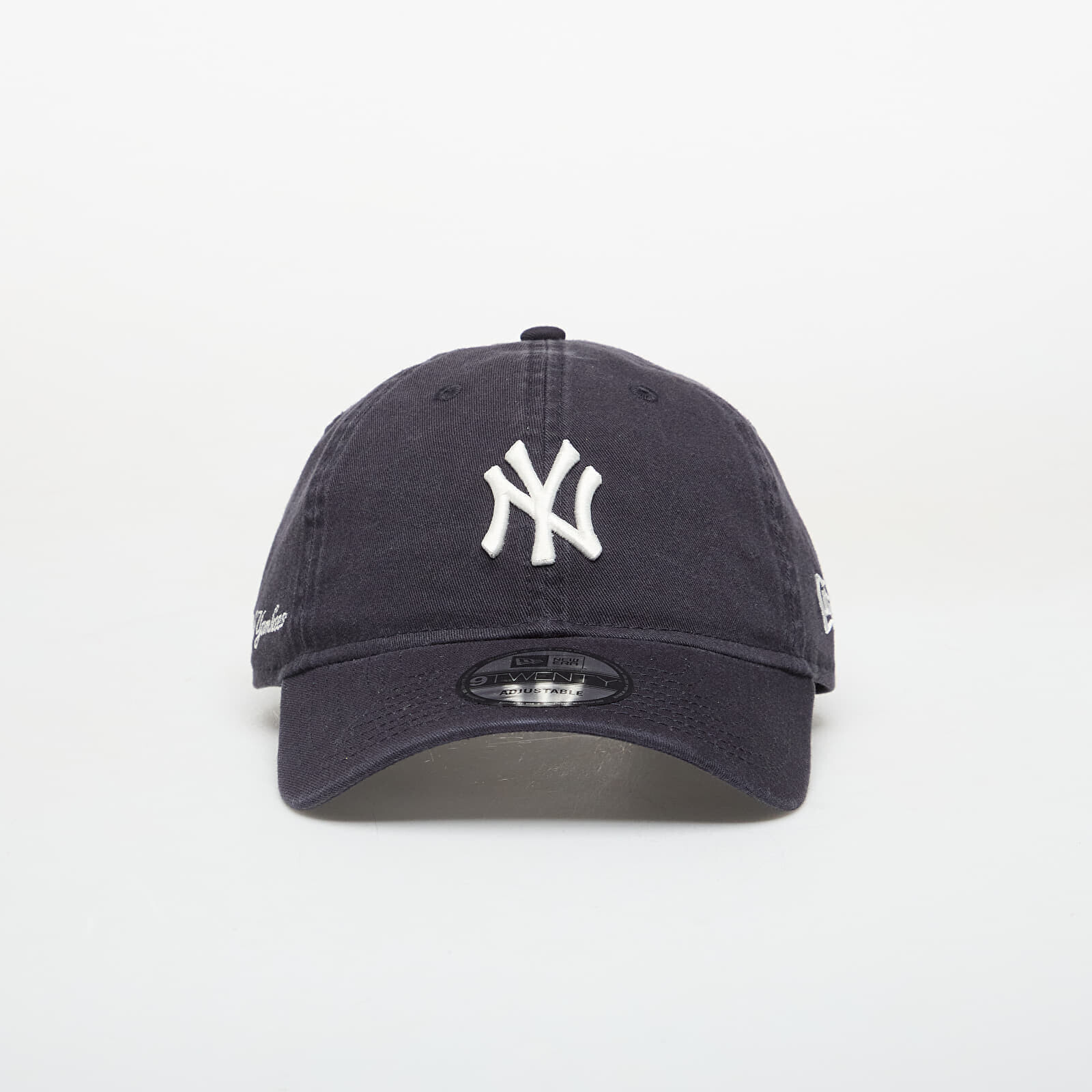 Šiltovka New Era 9TWENTY MLB Washed Script New York Yankees Navy Universal