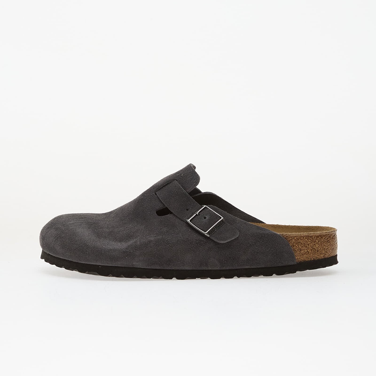 Tenisky Birkenstock Boston Suede Leather Charcoal EUR 44