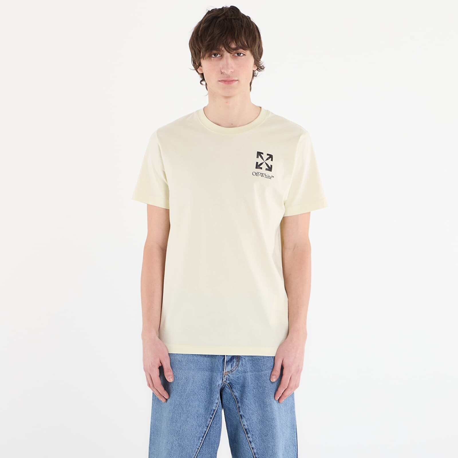 Tričko Off-White Small Arrow Slim S/S Tee Sylvan Green S