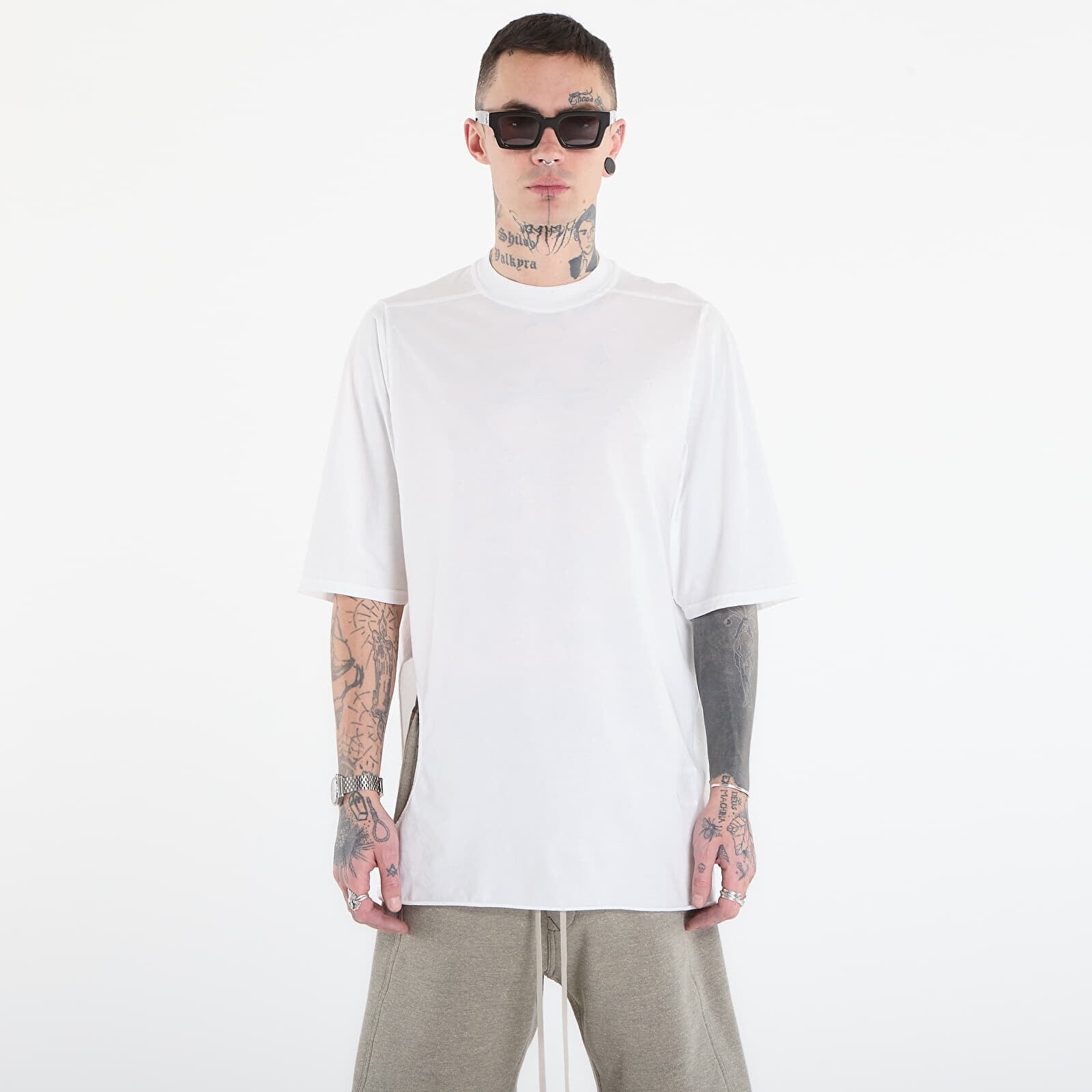 Tričko Rick Owens DRKSHDW Subhuman Jumbo Ss T-Shirt Milk S