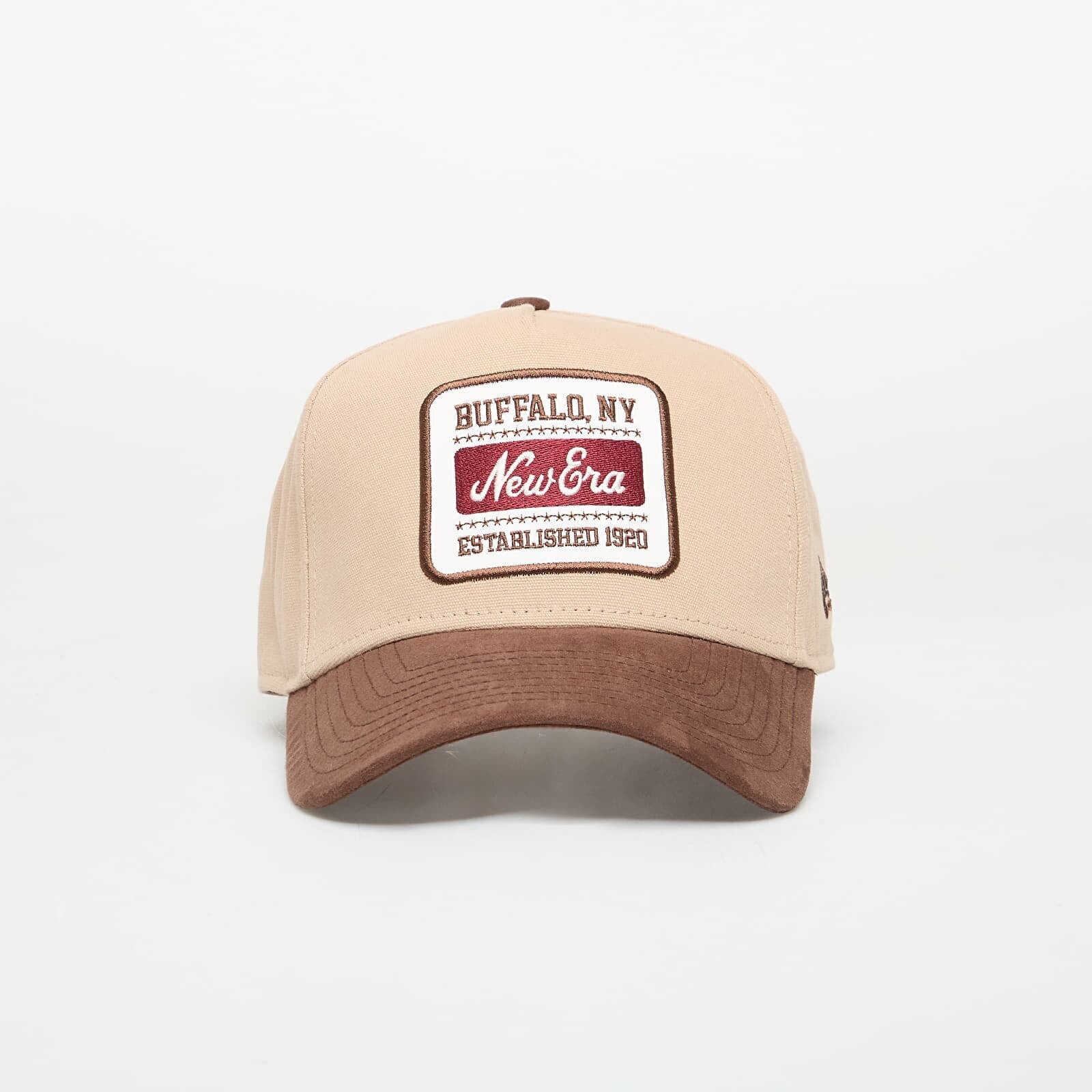 Šiltovka New Era 9FORTY Aframe Patch Suede Camel/ Nfl Brown Suede Universal