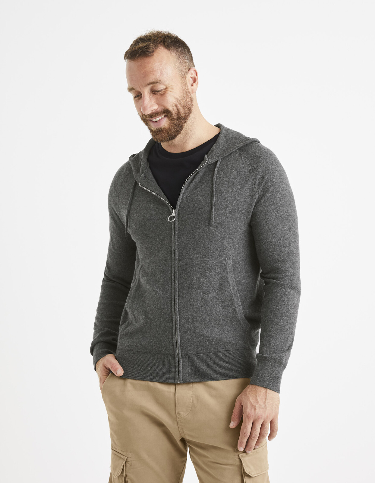 Celio Sweatshirt Vezipflex - Men's