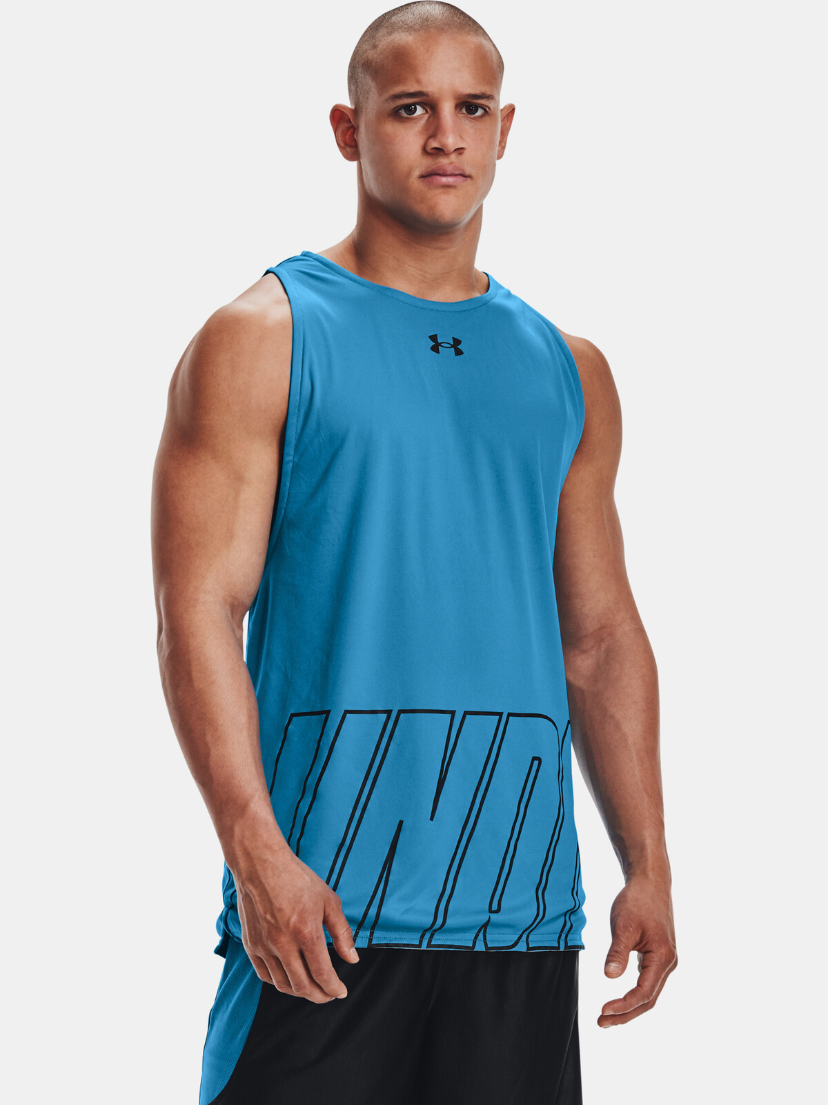 Under Armour Tank Top UA BASELINE REVERSIBLE TANK-BLU - Mens