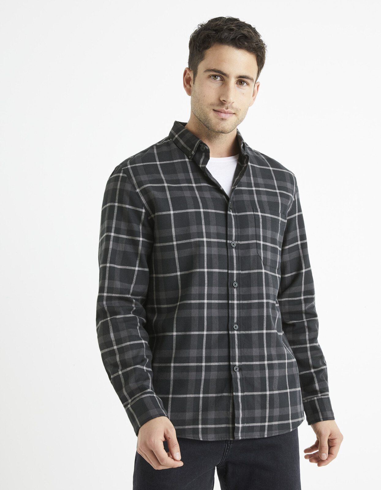 Pánska košeľa Celio Checkered