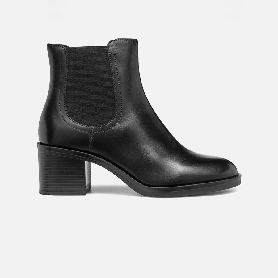 Black women's ankle boots Geox Serilda 60 - Women's