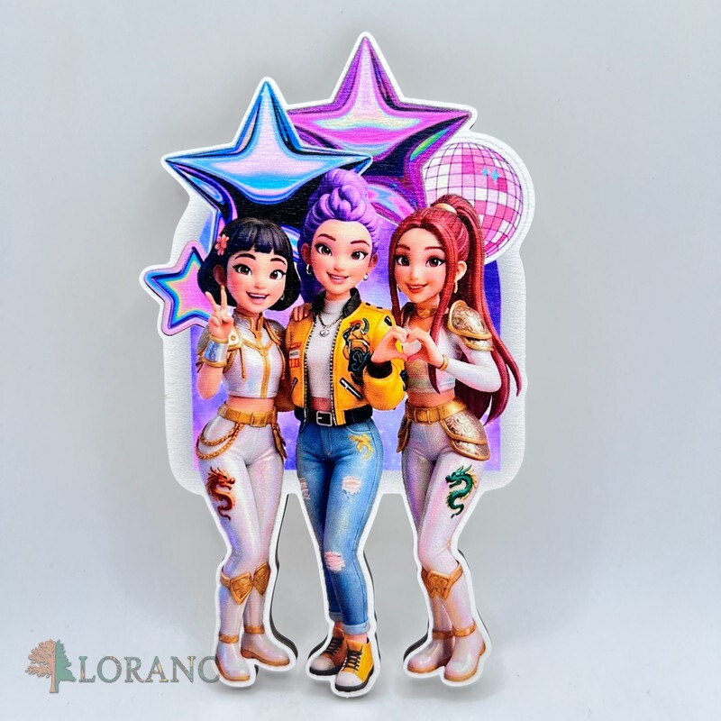 Loranc Magnetka na tortu - KPop Demon Hunters