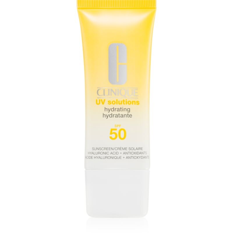 Clinique Sun UV Solutions Hydrating Sunscream SPF 50 opaľovací krém na tvár hydratačný 40 ml