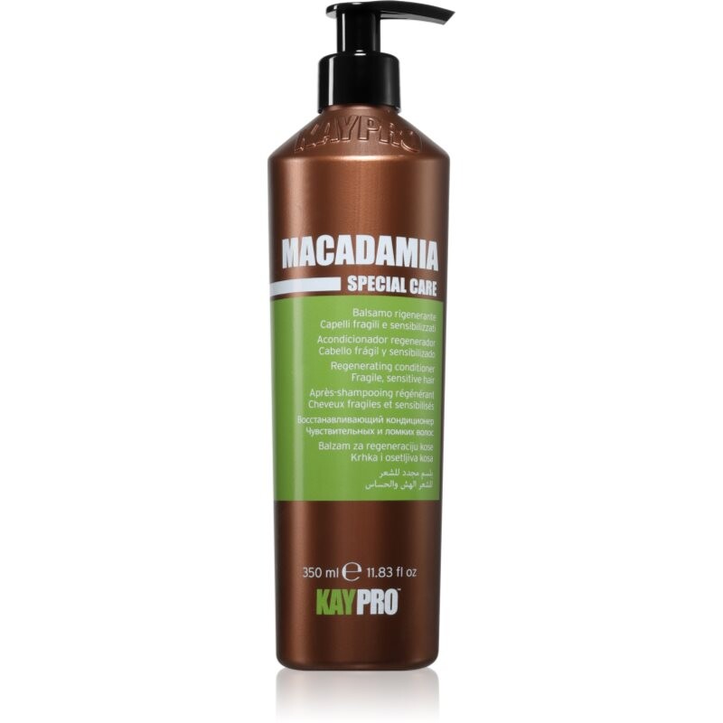 Kaypro Macadamia Regenerating Conditioner kondicionér pre lámavé a namáhané vlasy 350 ml