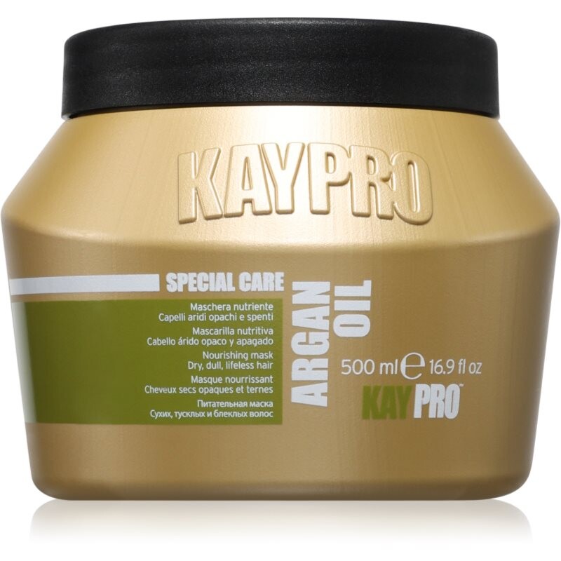 Kaypro Argan Oil Nourishing Mask maska na vlasy s arganovým olejom 500 ml