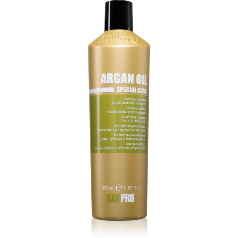 Kaypro Argan Oil Nourishing Shampoo šampón pre suché a matné vlasy s arganovým olejom 350 ml
