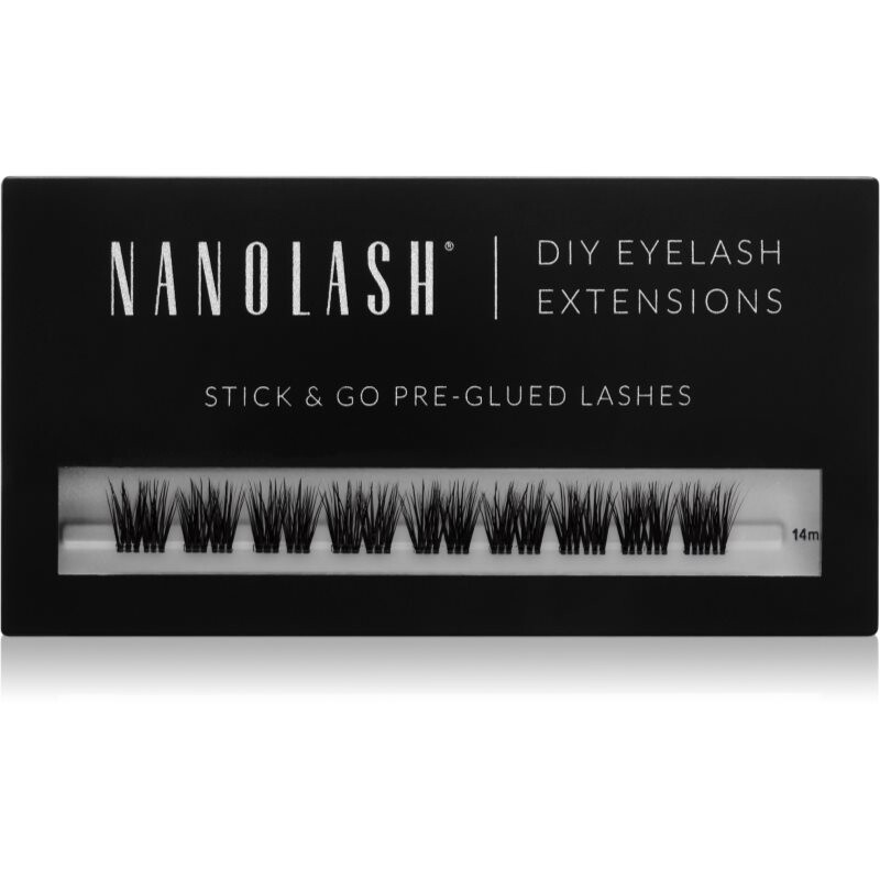 Nanolash DIY Eyelash Extensions sada na domáce predĺženie rias Heartbreaker 36 ks