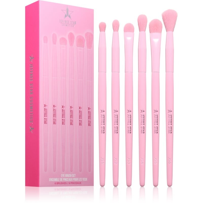 Jeffree Star Cosmetics Eye Brush Set sada štetcov na líčenie očí 6 ks