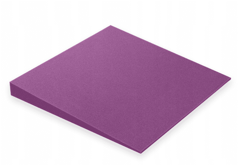Bitmat Akustický panel 3D skosený 50x50cm, hrúbka 5cm, fialový