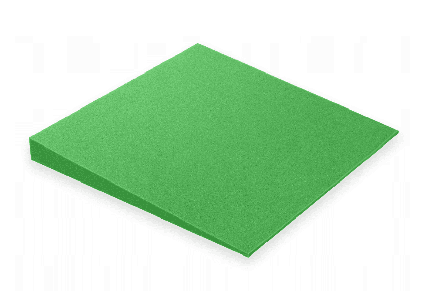 Bitmat Akustický panel 3D skosený 50x50cm, hrúbka 5cm, tmavozelený