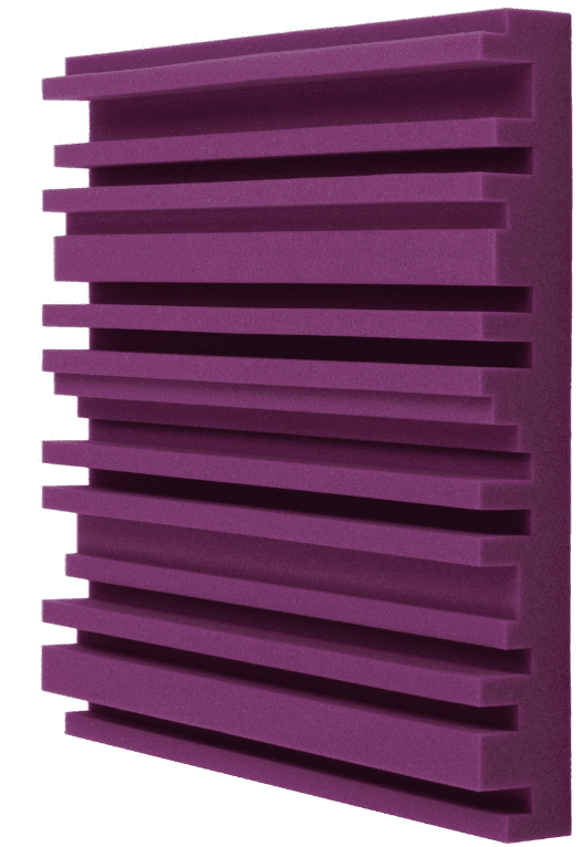 Bitmat Akustický panel Equalizer 50x50cm, hrúbka 7cm, fialový