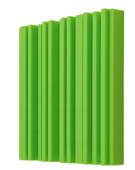 Bitmat Akustický panel Equalizer 50x50cm, hrúbka 7cm, svetlozelený