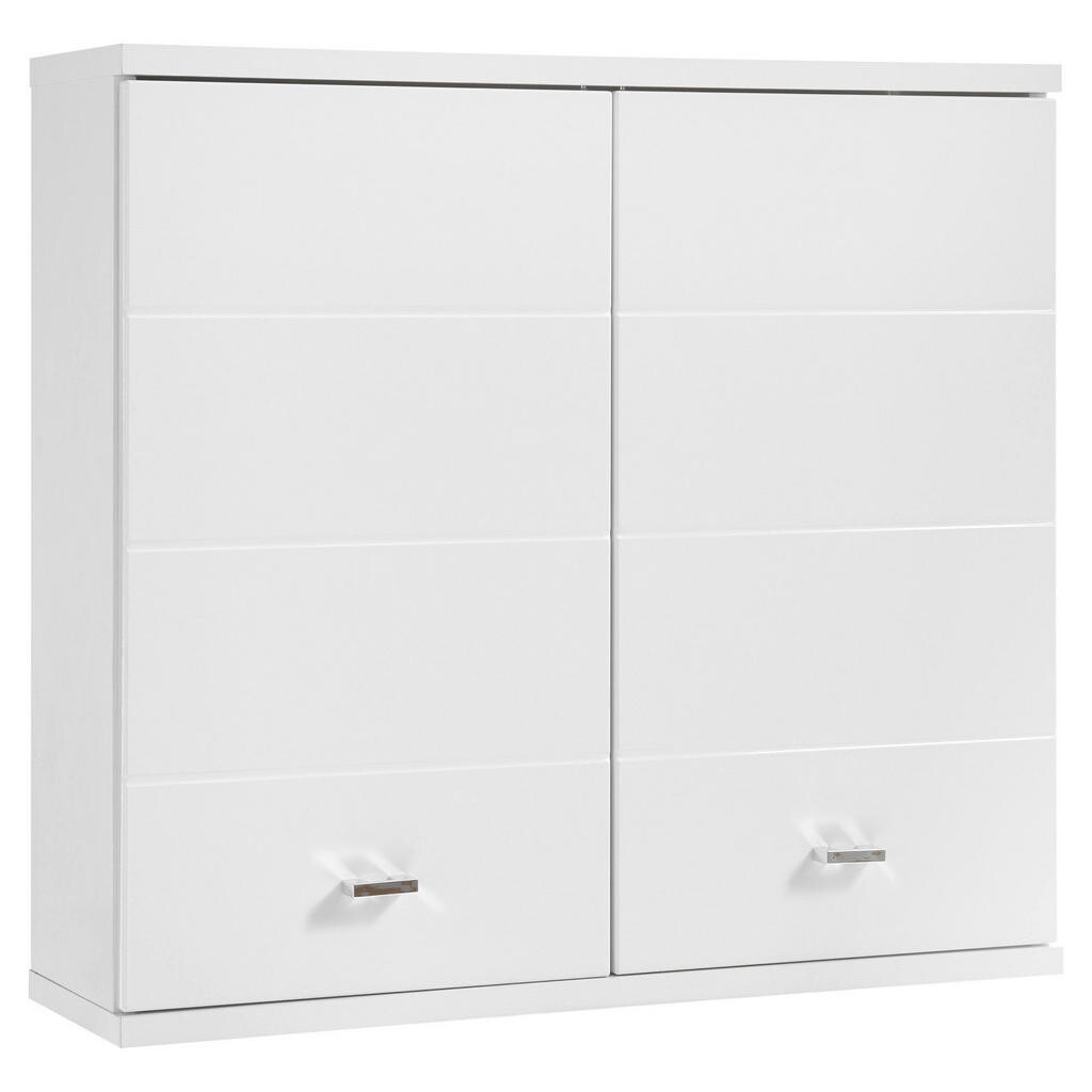 Livetastic ZÁVESNÁ SKRINKA, biela s vysokým leskom, biela, 76/71/23 cm