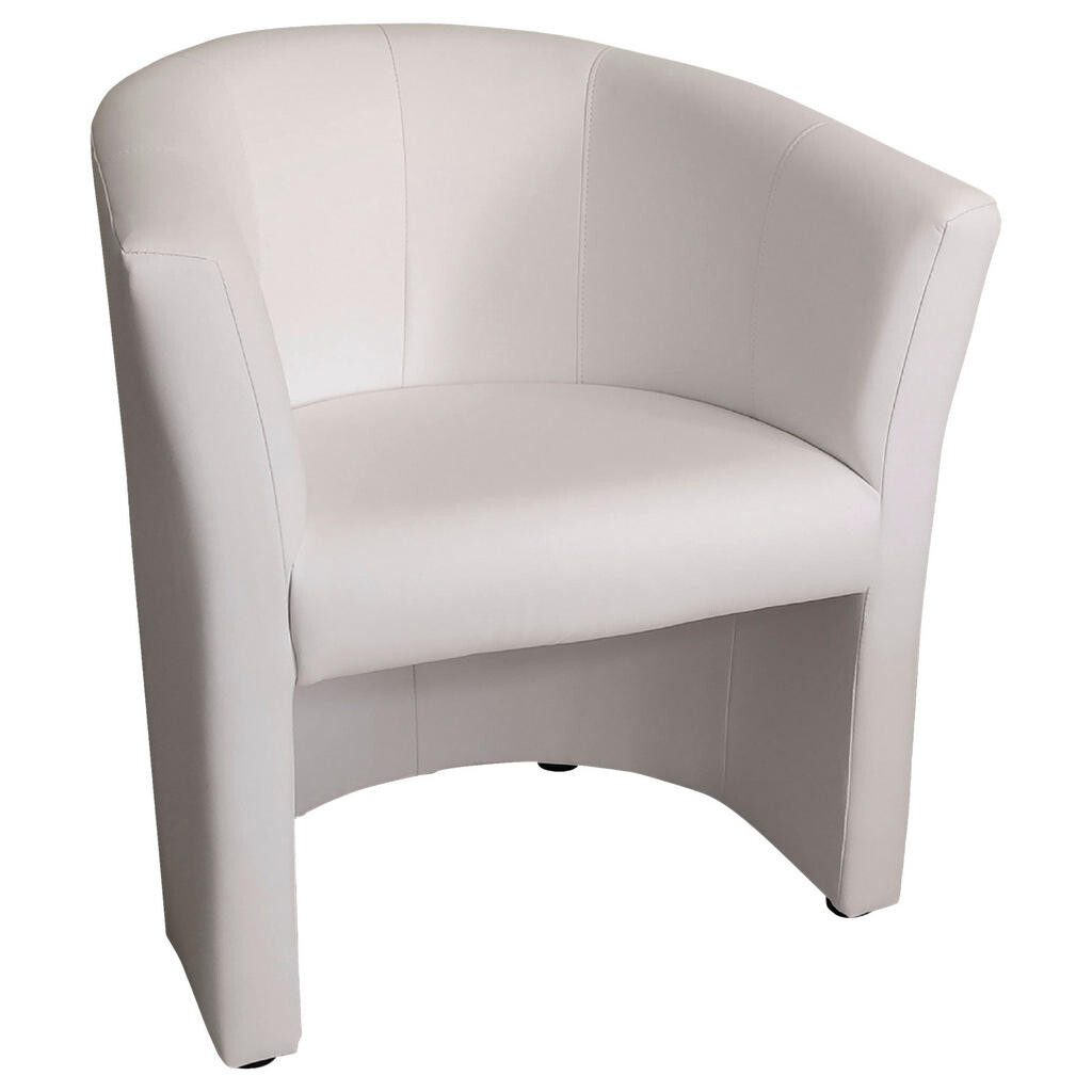 Ti'me KRESLO, textil, biela