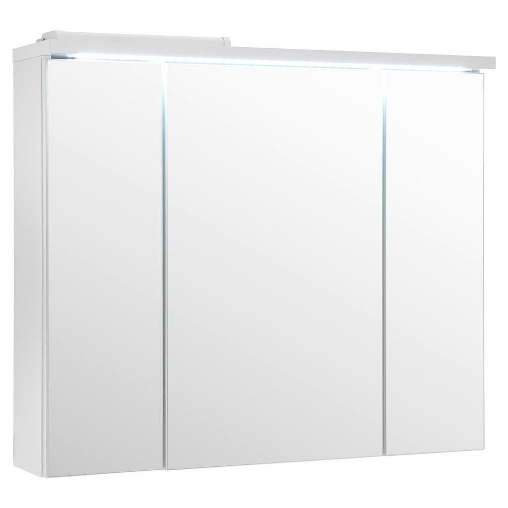 Livetastic ZRKADLOVÁ SKRINKA, biela, 80/69/20 cm