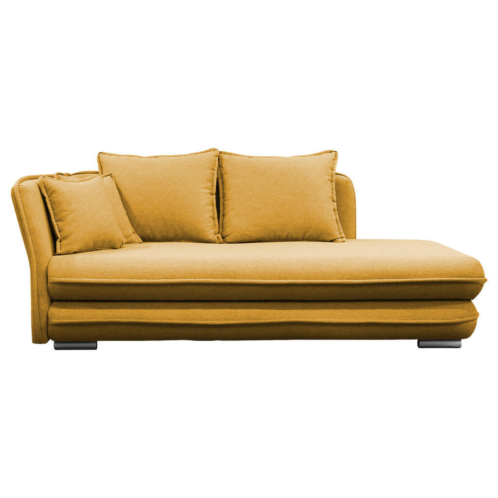 MID.YOU LEŽADLO, textil, žltá