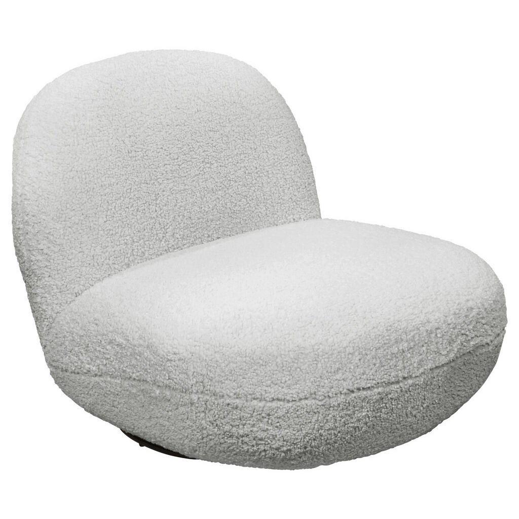 MID.YOU KRESLO, textil, strieborná