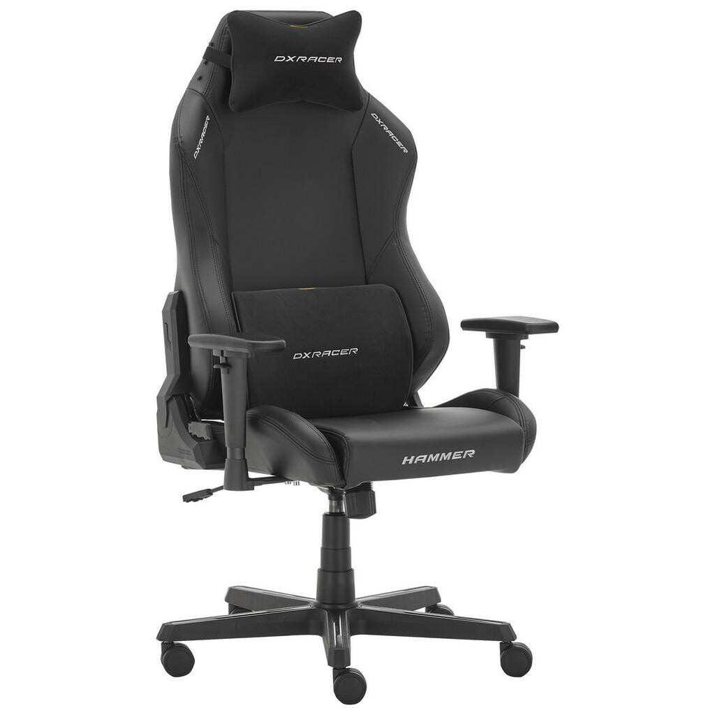 Dxracer HERNÁ STOLIČKA, vzhľad kože, čierna