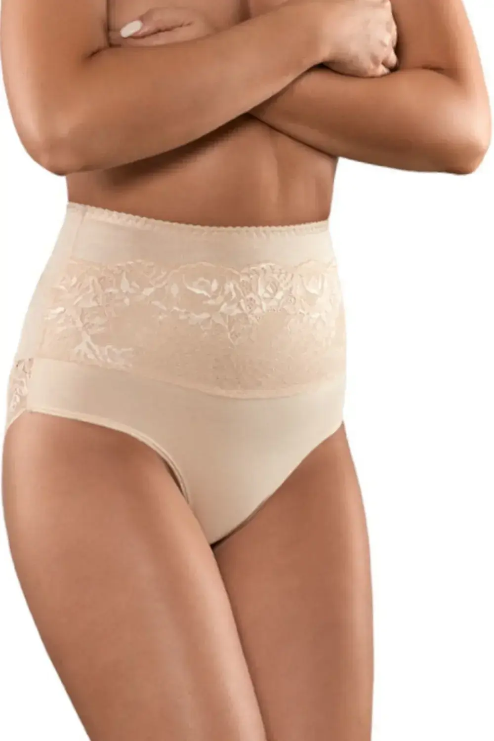 Sťahovacie nohavičky 148 beige - BABELL Béžová L