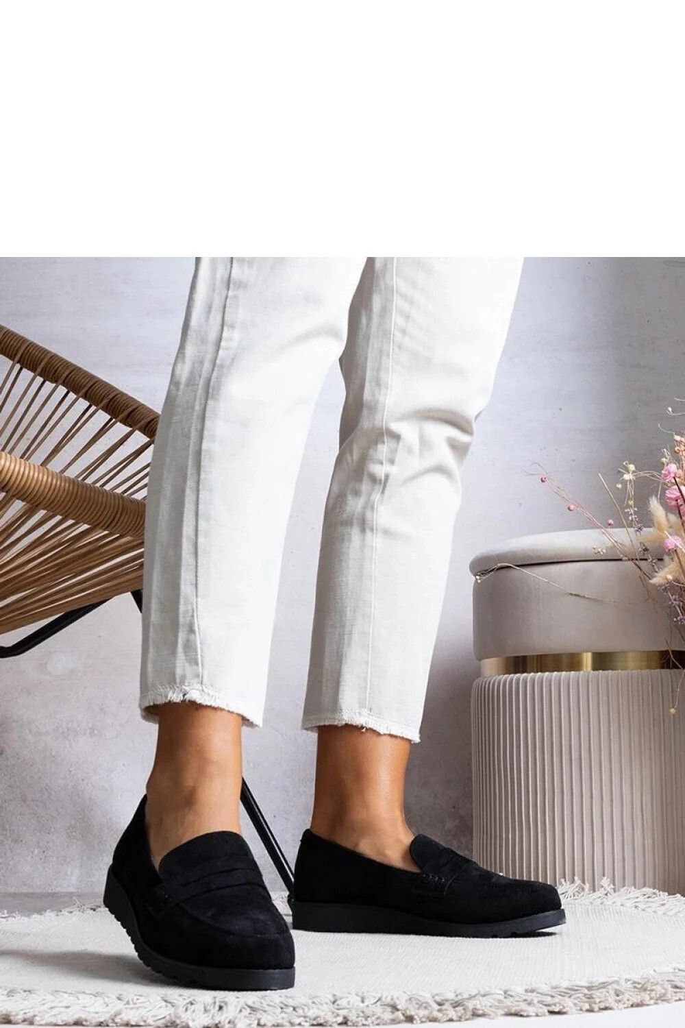 Dámske poltopánky 210025B Black - Laura La.Fi 38 černá