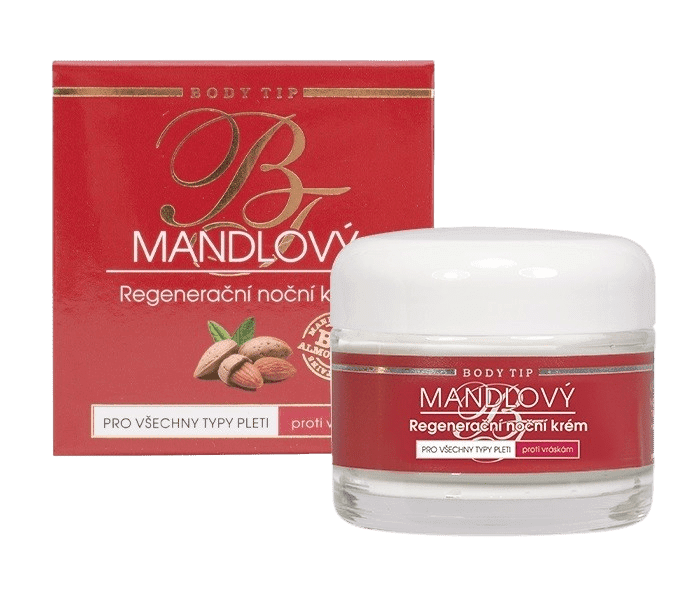 VIVACO Pleťový nočný krém s mandľovým olejom 50 ml