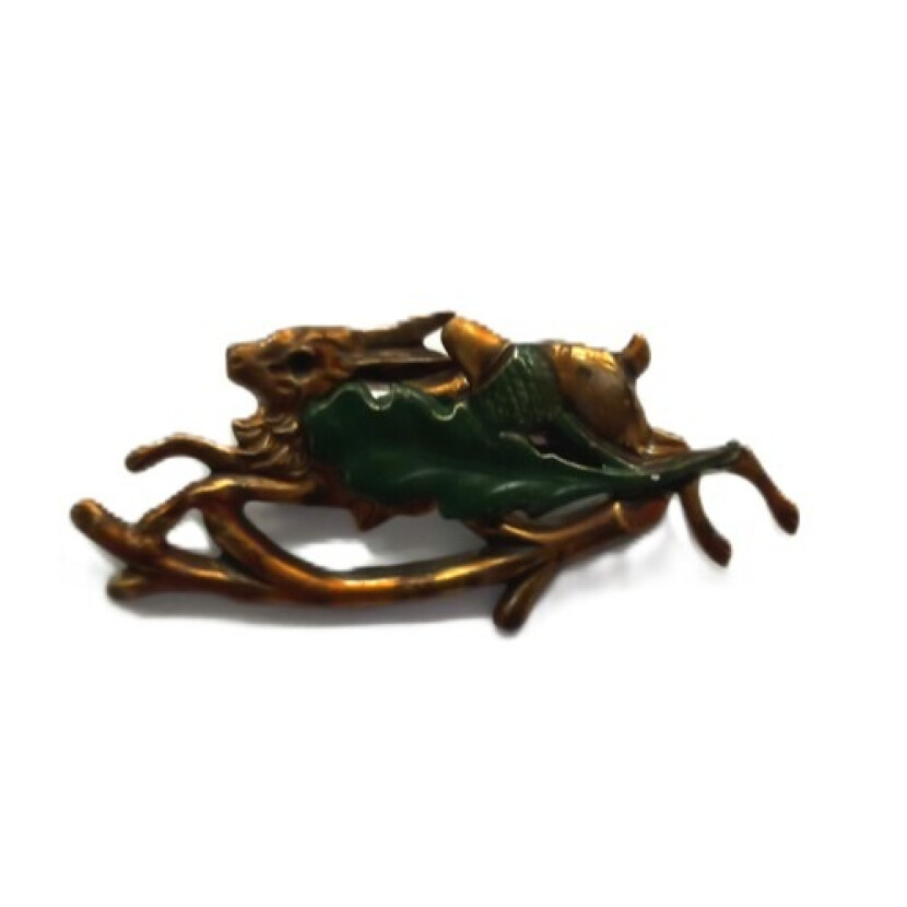 Odznak Zajac a žaluď - farebný