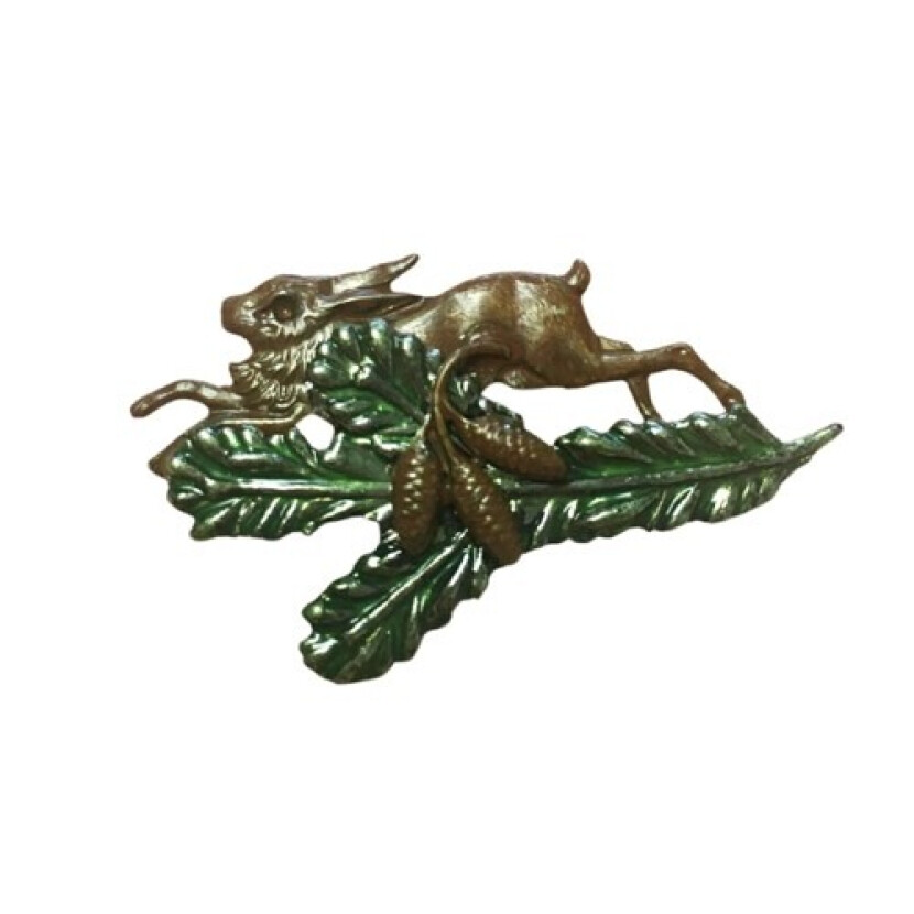 Odznak Zajac, zálomok a šišky - farebný