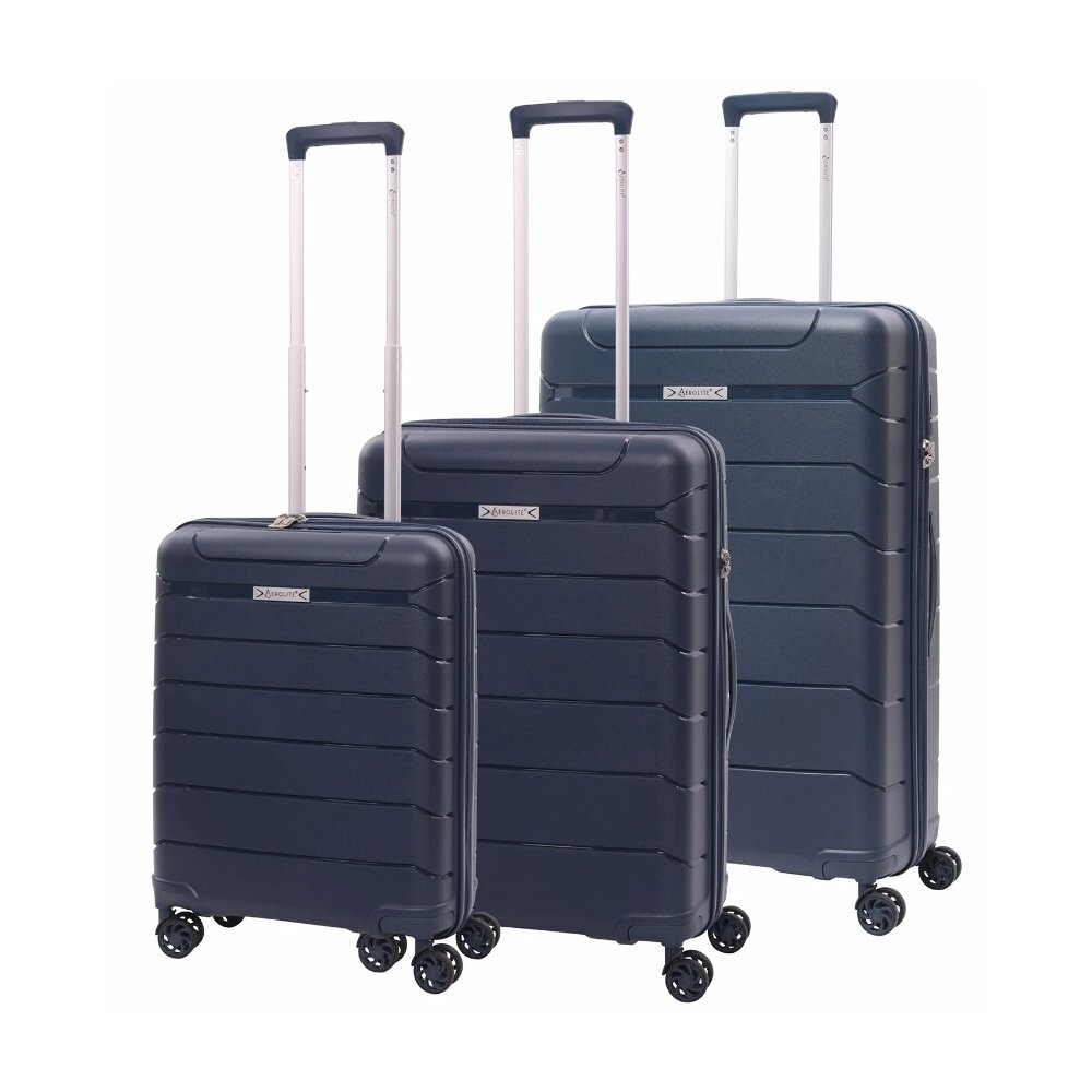 Súprava cestovných kufrov Aerolite T-155 40-101 l - navy