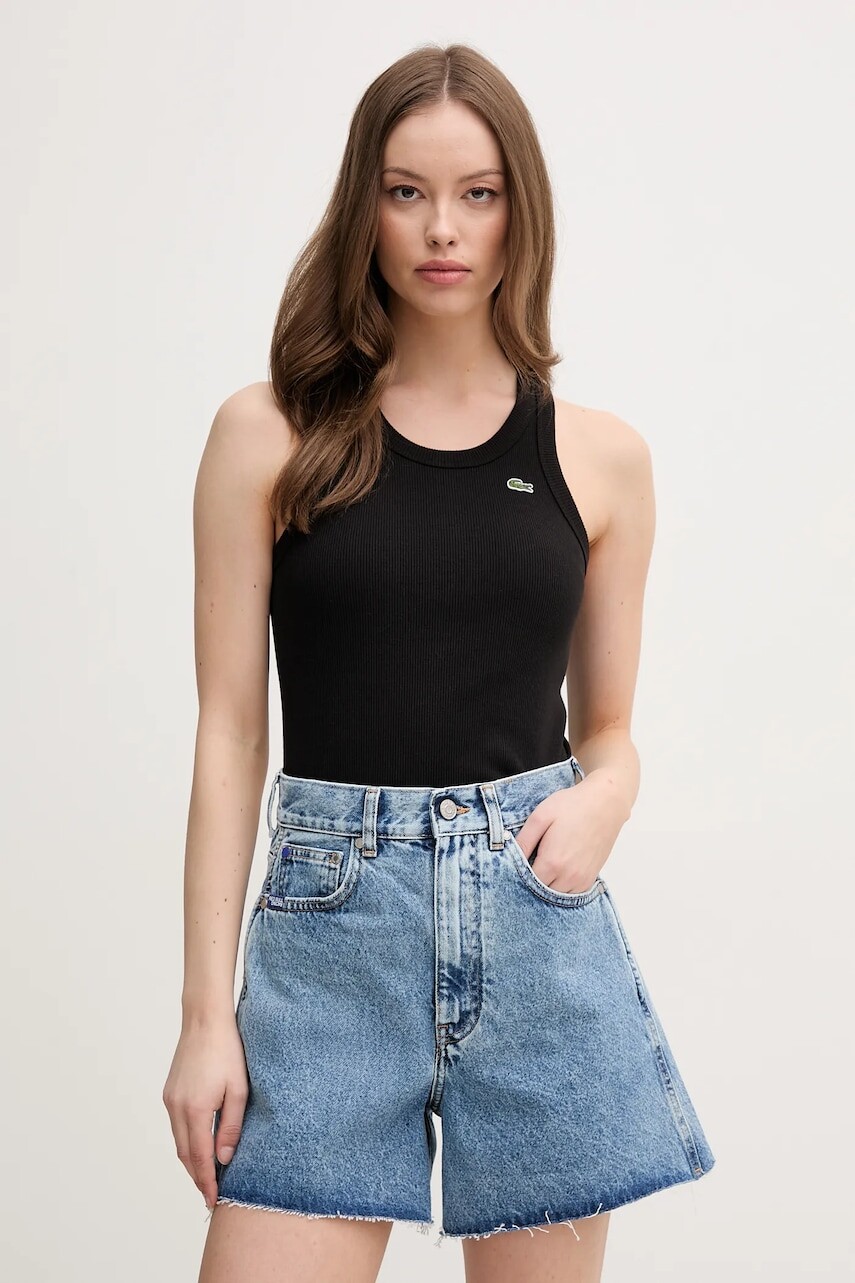 Bavlnený top Lacoste