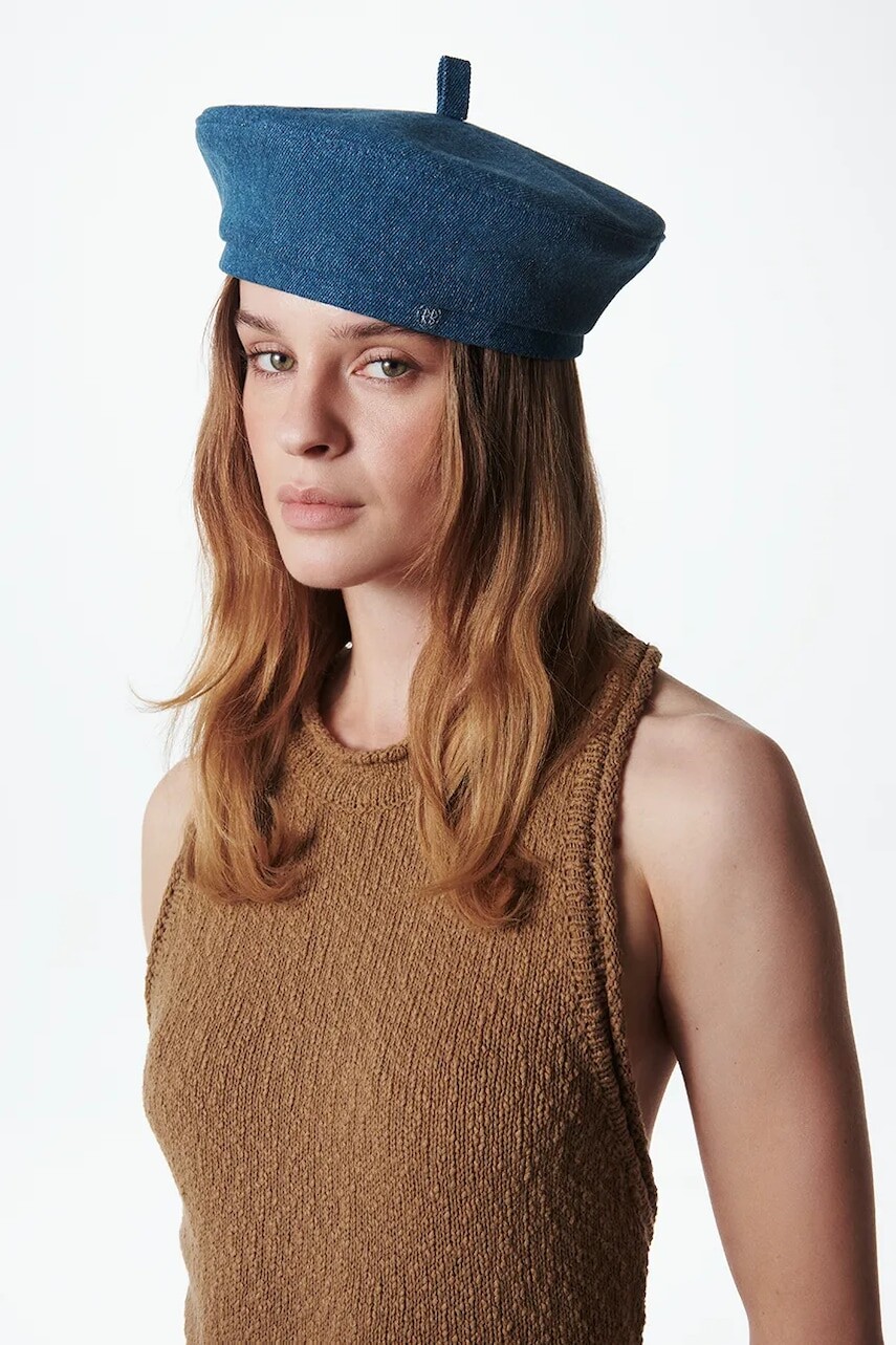 Bavlnená baretka Ruslan Baginskiy Beret