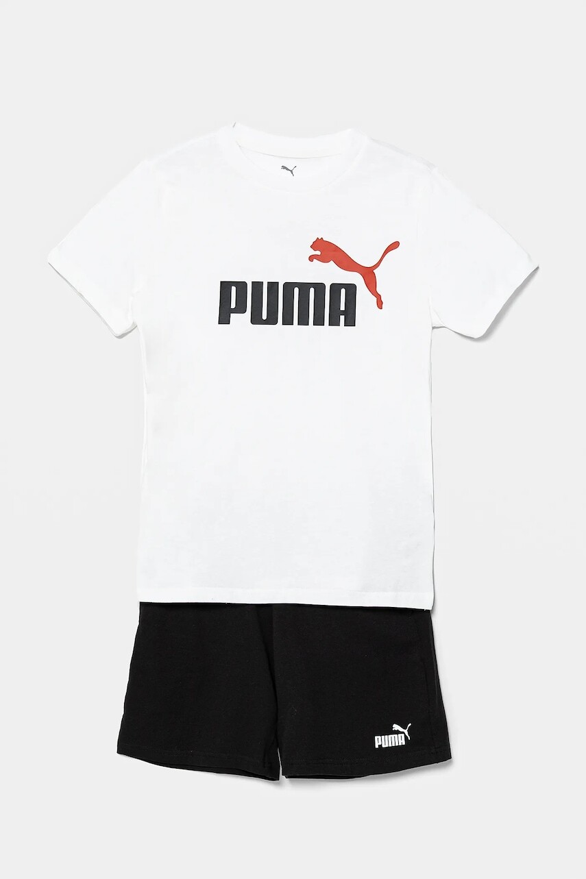 Detská bavlnená súprava Puma ESS 2 COLOR No. 1 Logo Tee and Shorts Set