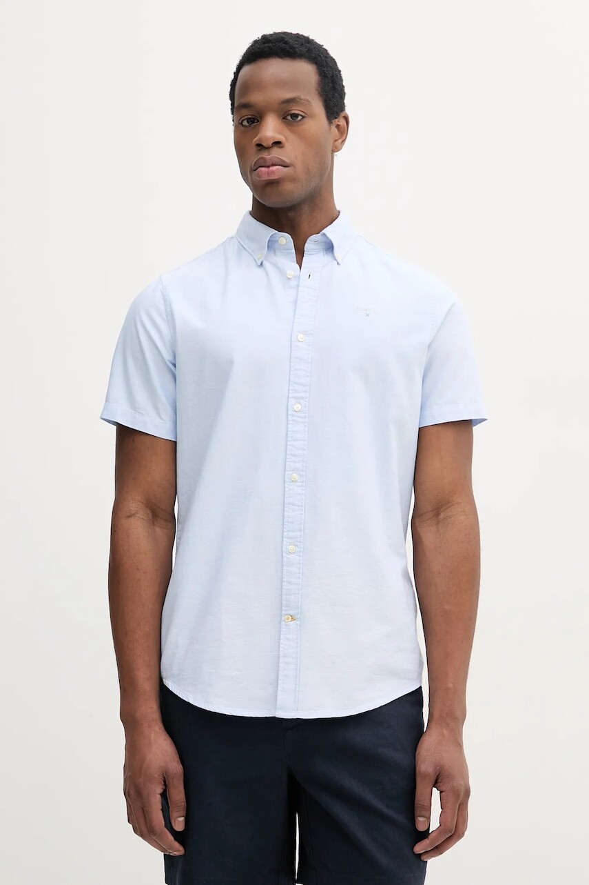 Bavlnená košeľa Barbour Oxtown S/S Tailored Shirt