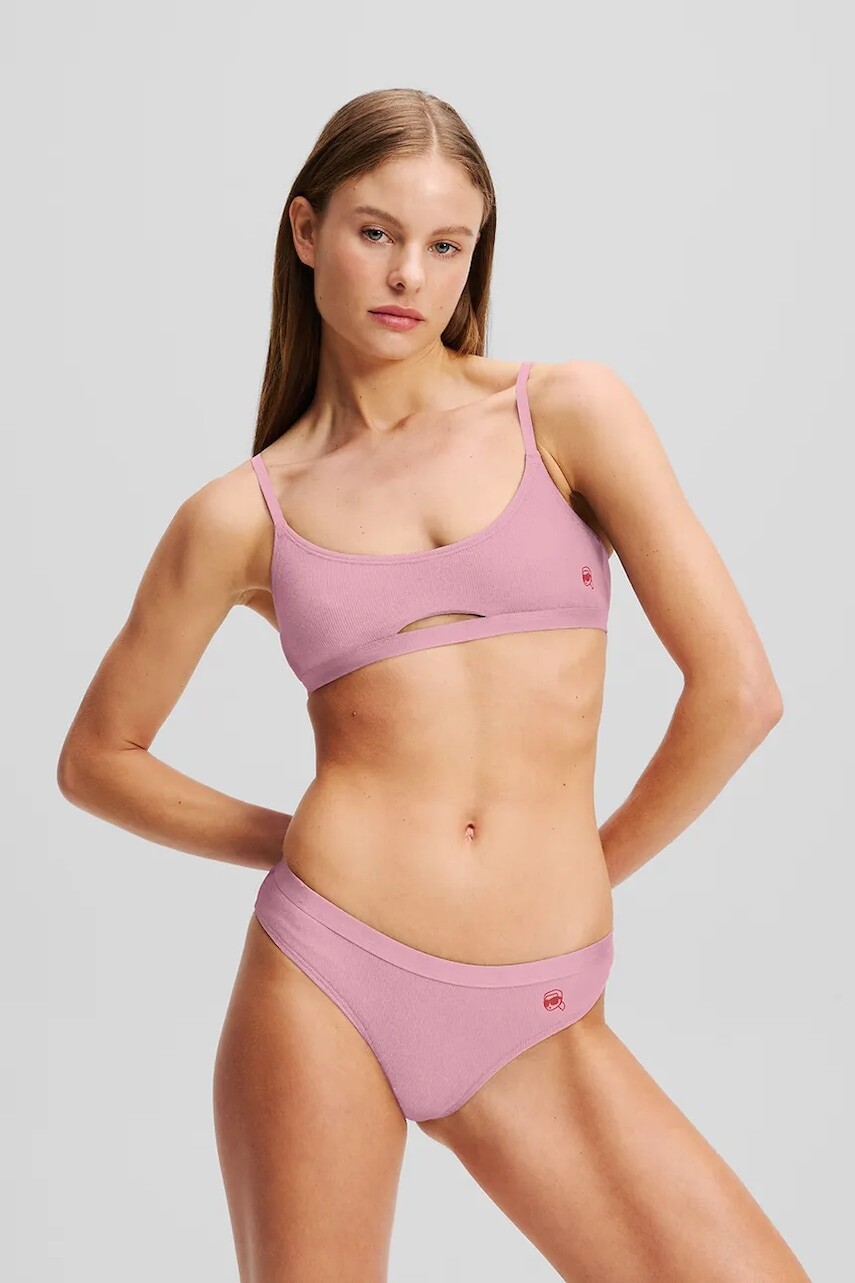 Bavlnené nohavičky Karl Lagerfeld