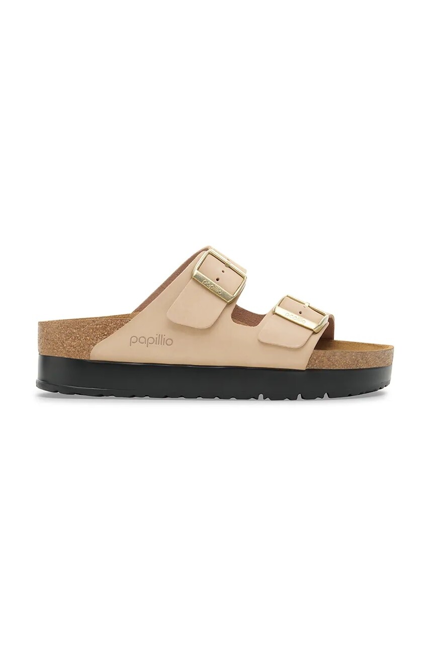 Kožené šľapky Birkenstock Arizona Flex Platform Birkenstock x Papillio