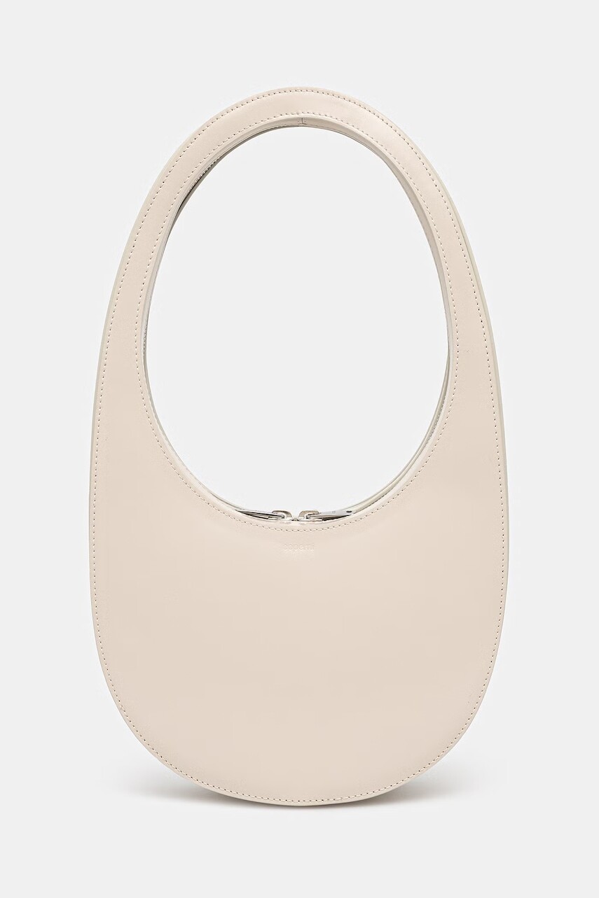 Kožená kabelka Coperni Swipe