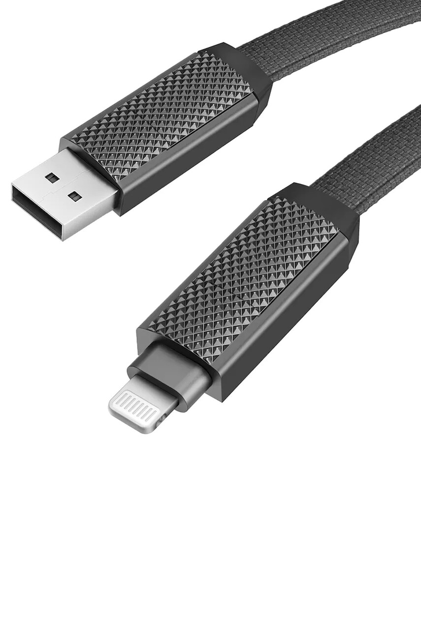 Nabíjací kábel 4 v 1 Bazic (USB-A, USB-C, USB-C i Lightning) 1 m