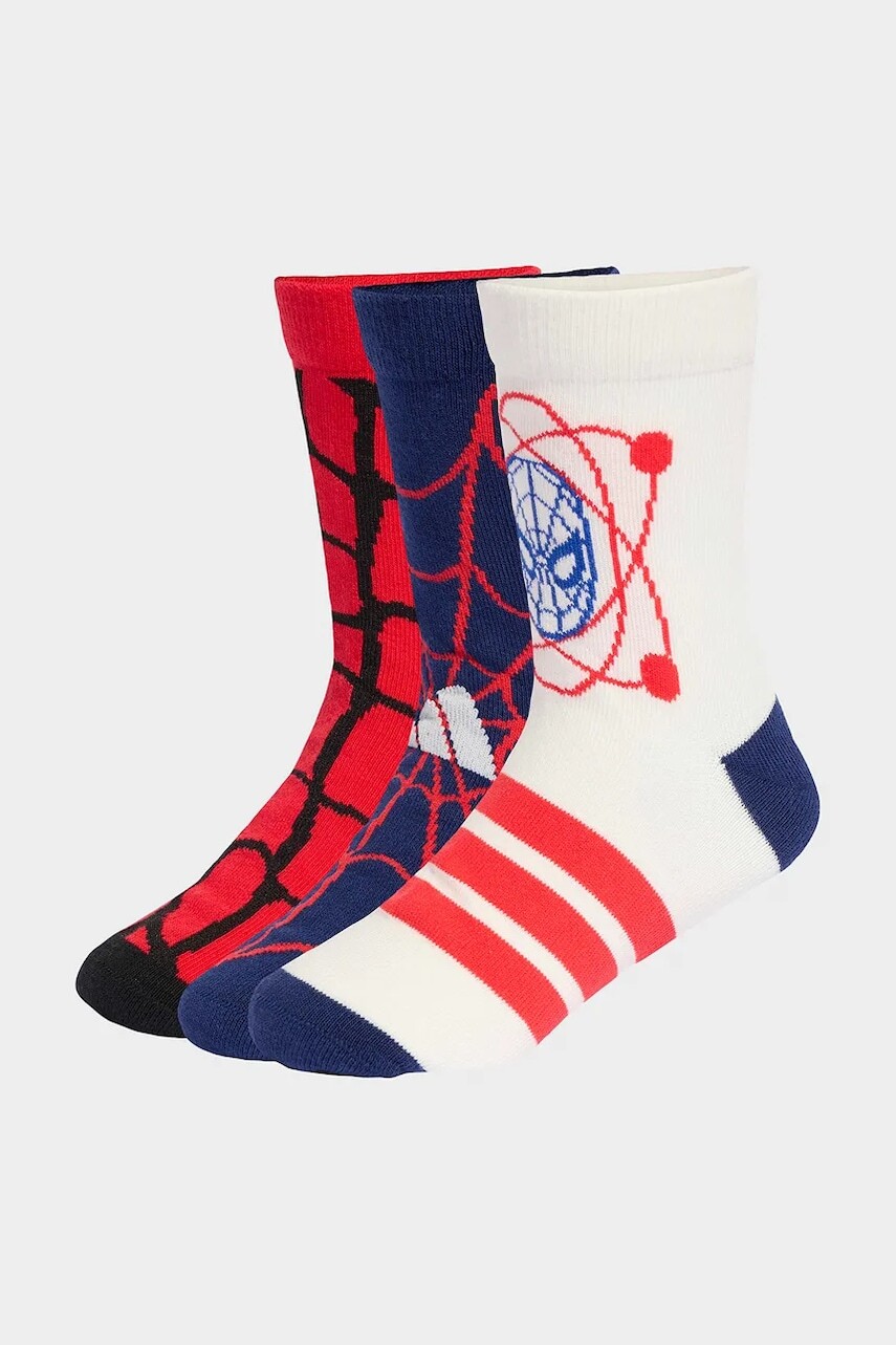 Detské bavlnené ponožky adidas Performance Marvel 3-pak