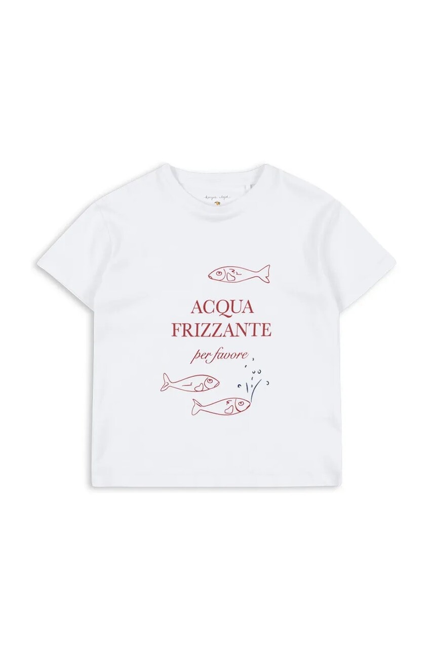 Detské bavlnené tričko Konges Sløjd FAMO TEE GOTS