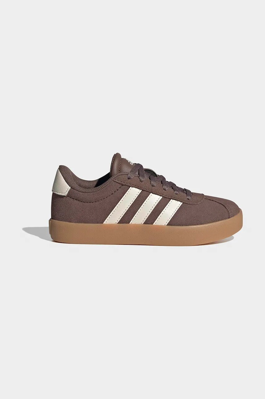 Detské semišové tenisky adidas VL COURT 3.0
