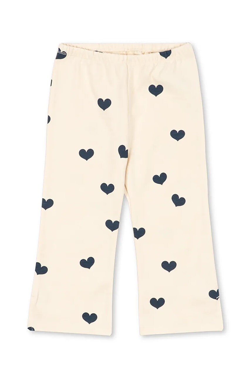 Detské bavlnené nohavice Konges Sløjd DREY SLIT PANTS GOTS