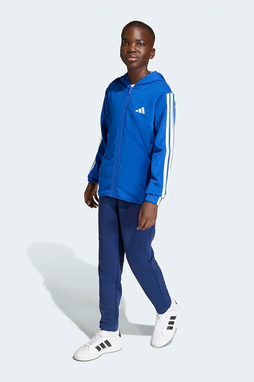 Detská bavlnená tepláková súprava adidas